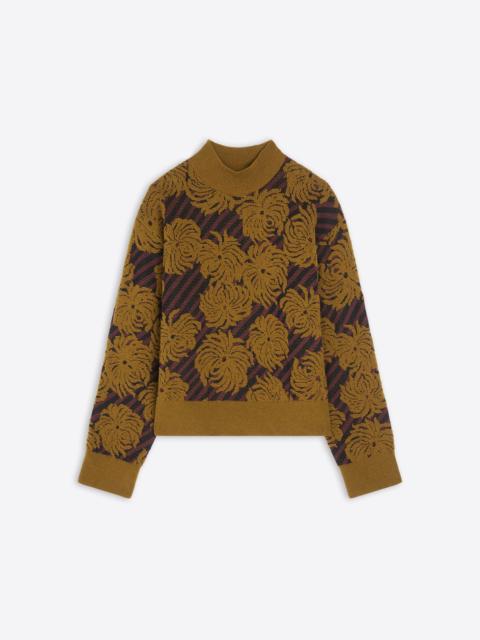 JACQUARD WOOL SWEATER