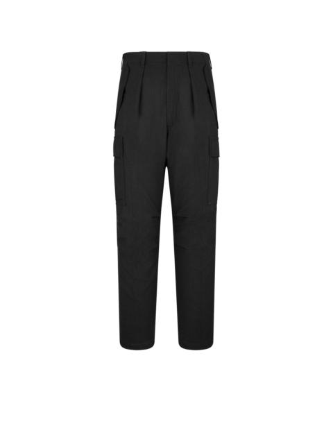 WOOL CASHMERE SILK REPS CARGO PANT