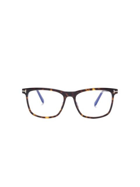 square-frame glasses