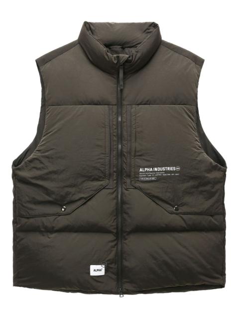 quilted-puffer vest