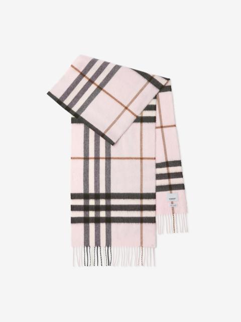Burberry Check Cashmere Scarf