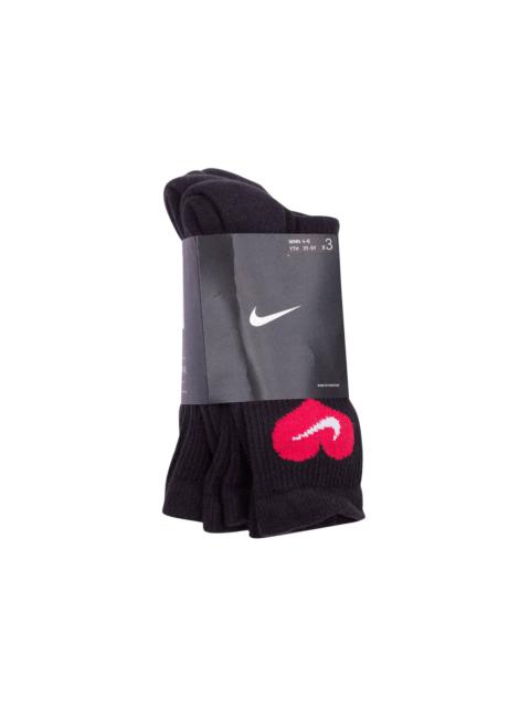 Nike Certified Lover Boy Socks (3-Pack) 'Black'