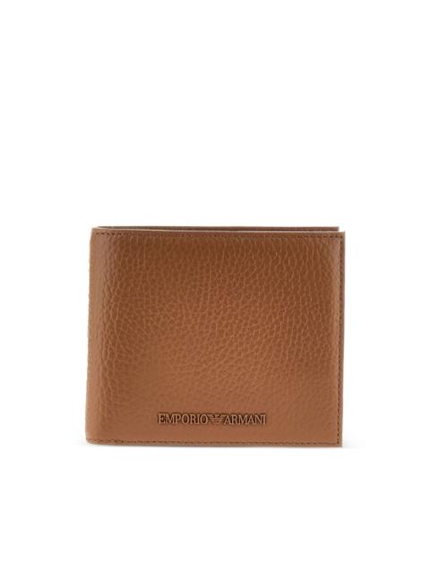 textured-leather wallet