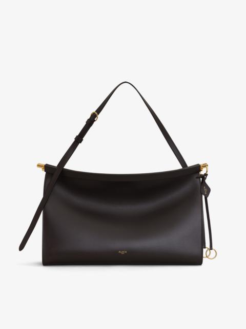 LE CLICK EAST WEST LARGE BAG IN LEATHER