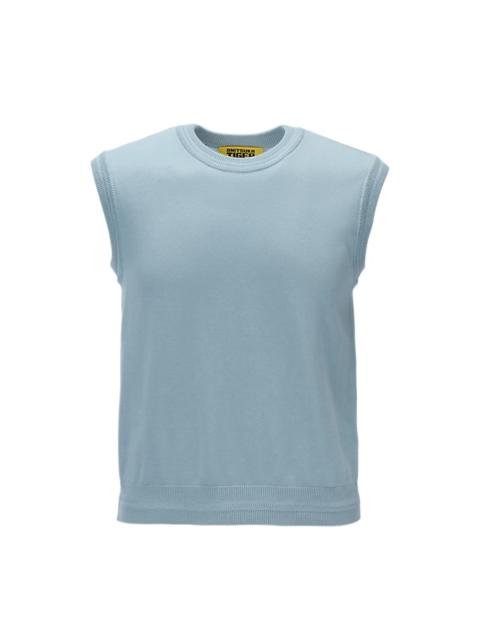 WOMEN'S SHORT SLEEVED KNIT TOP
