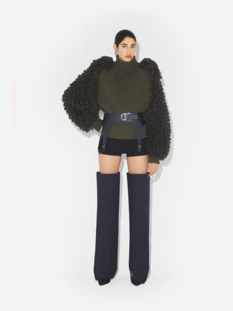 THE LOOP-STITCH SWEATER