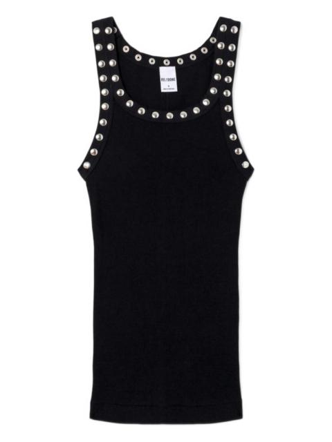 studded ribbed tank