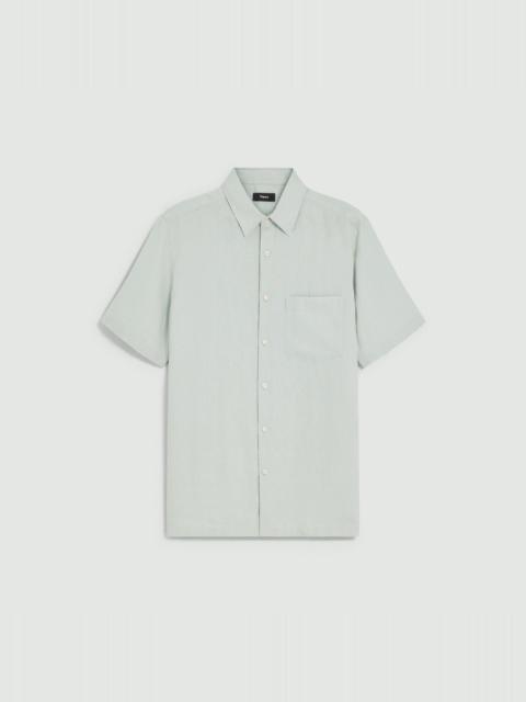 Irving Short-Sleeve Shirt in Relaxed Linen
