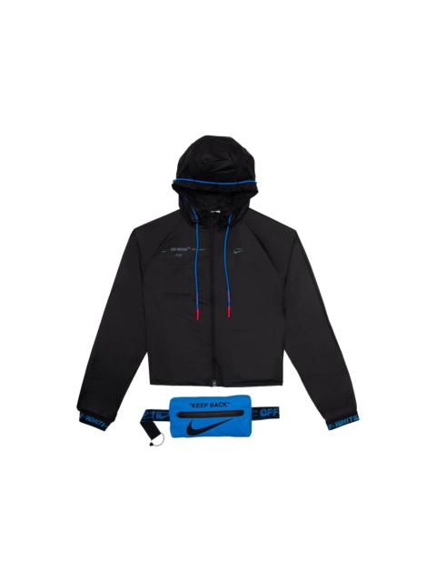OFF-WHITE x Nike Women's Jacket Black/Blue