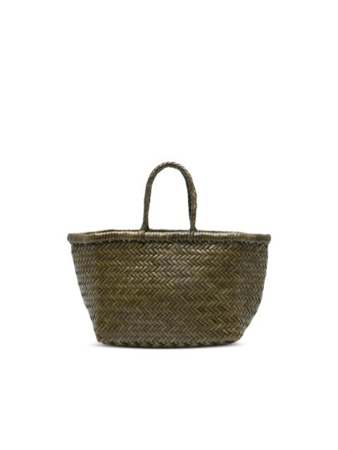 Small Bamboo Triple Jmp woven tote bag
