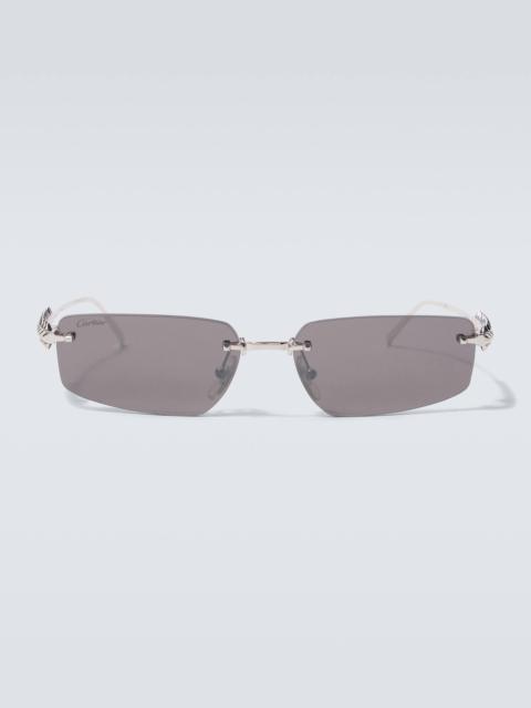 Clash De Cartier rectangular sunglasses