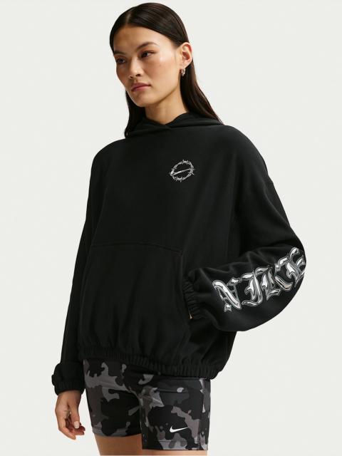 Nike Sportswear Women's Oversized French Terry Graphic Pullover Hoodie