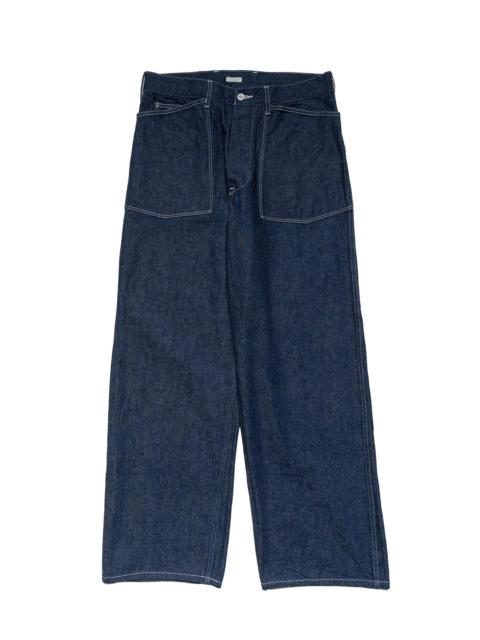 Mil Denim Fatigue Trousers Indigo
