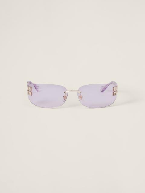 Miu Miu Logo sunglasses