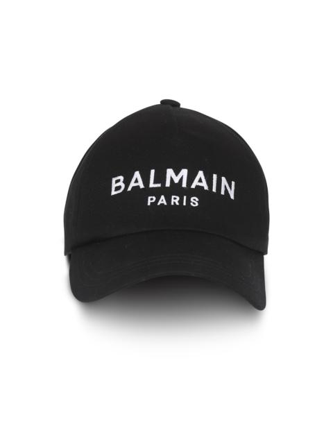 Embroidered Balmain Paris cap