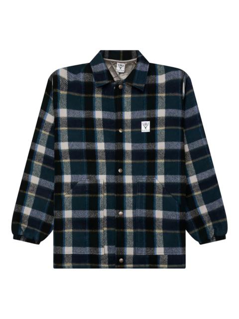 plaid wool shirt jacket