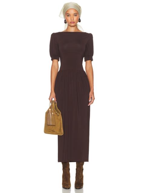 The Simone Tie Back Jersey Dress