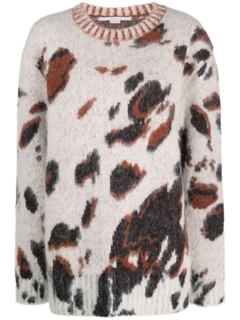 Horse brushed jaquard jumper