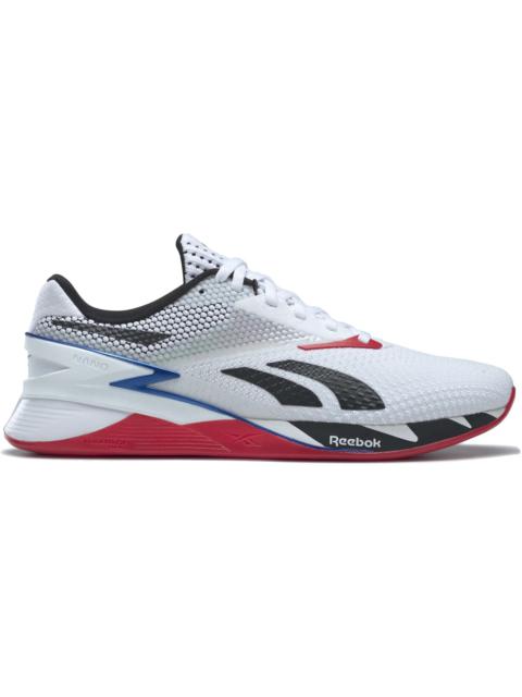 Reebok Nano X3 White Blue Red