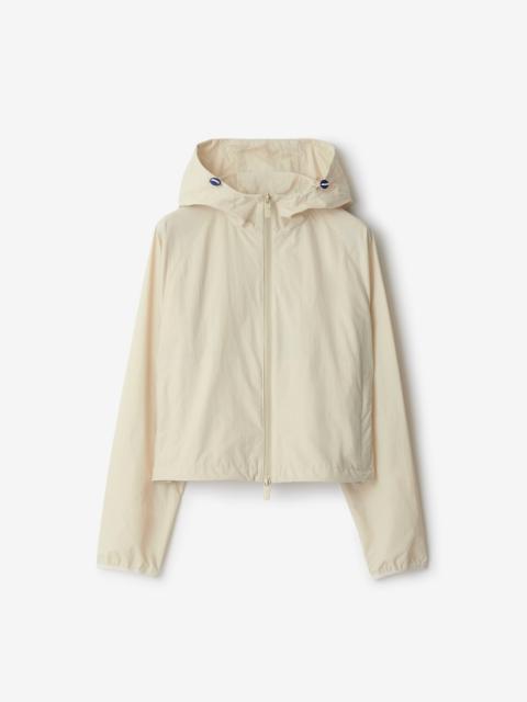 Cropped Nylon Jacket