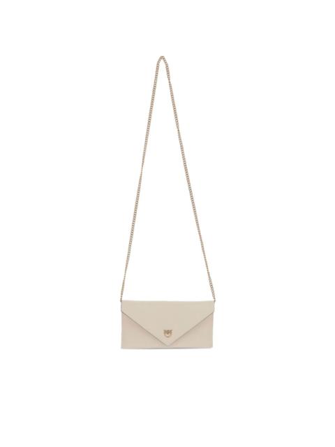 chain-strap flap cross body bag