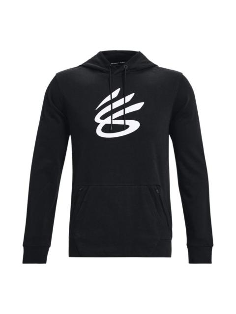 Under Armour Curry Logo Hoodie 'Black' 1370276-001