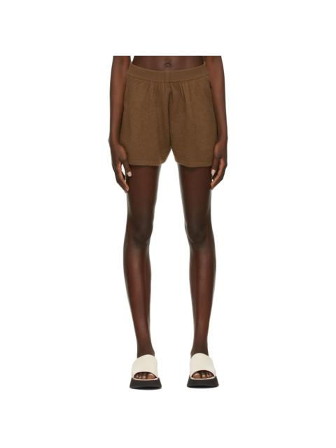 FRENCKENBERGER Tan Big Boxer Shorts | REVERSIBLE
