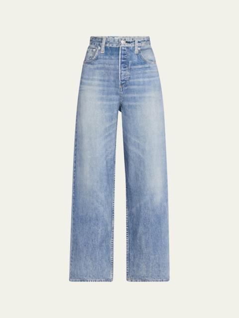 Miramar Andi Cotton-Terry Ankle Jeans