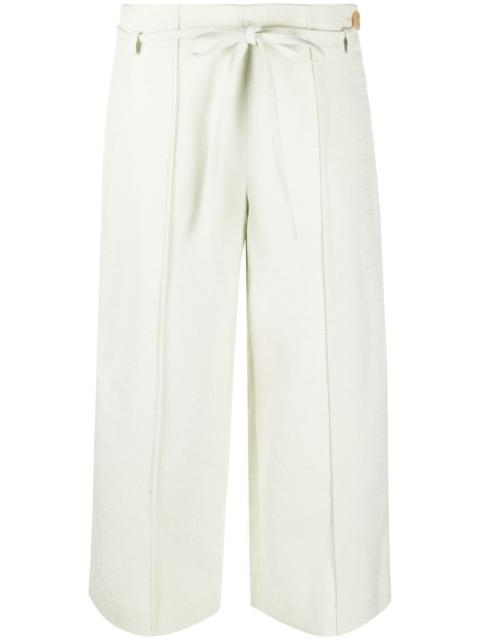 cropped panama trousers