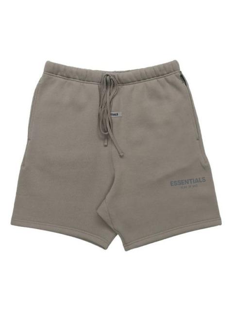 Fear of God Essentials FW20 Sweatshorts 'Taupe' FOG-FW20-211