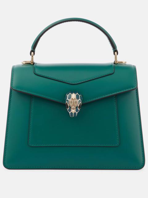 Serpenti Forever Medium leather tote bag