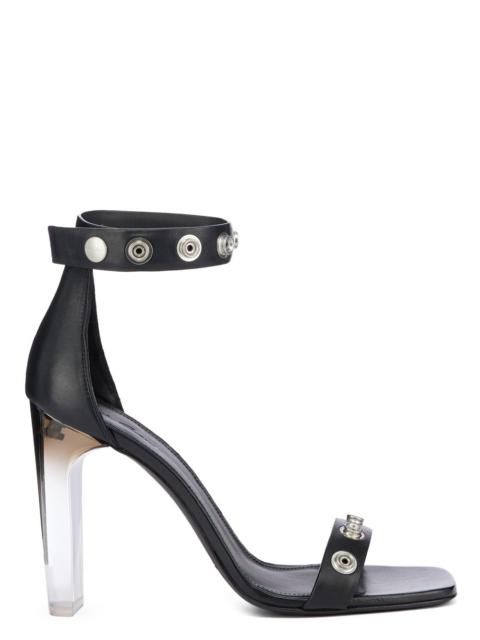 100mm eyelet-detail sandals