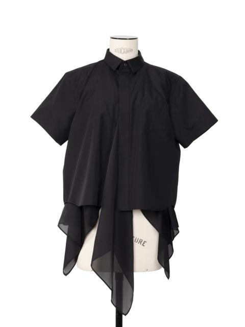 Poplin x Satin Shirt