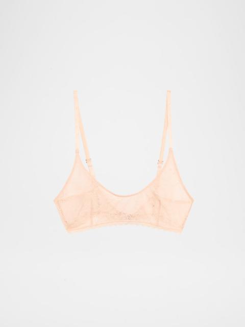Dahlia Floral Lace Soft Bra