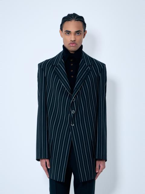 DL Pinstripe Blazer