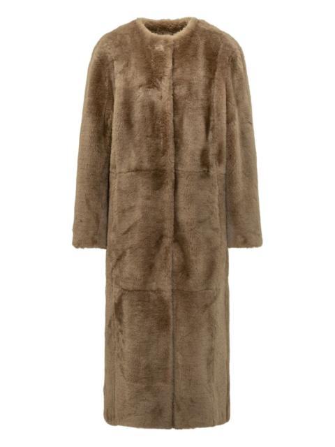 faux-fur coat