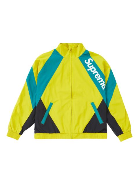 Supreme Paneled Track Jacket Light Gold