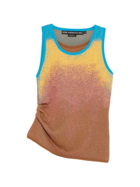 Airbrush ASYM tank top