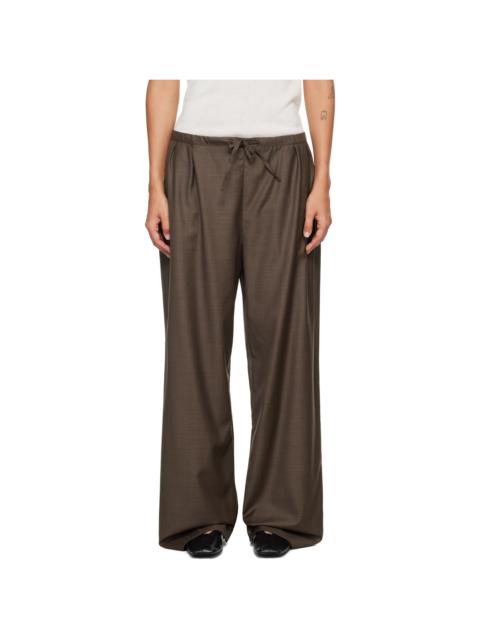Brown Cove LDS Elastic Waisted Trousers