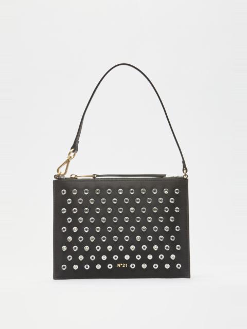 STUDDED SHOULDER BAG