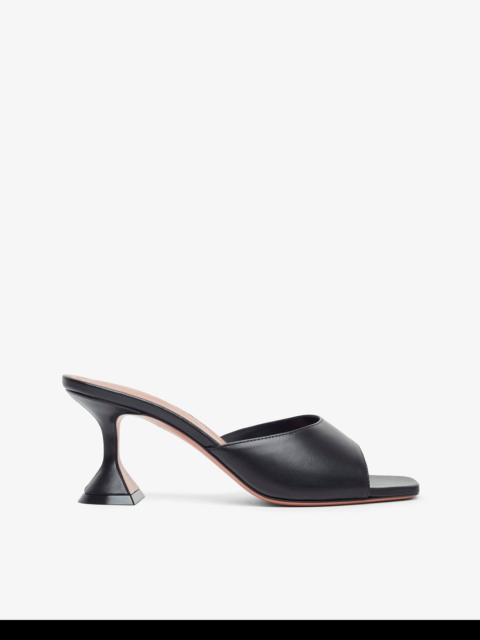 Lupita Slipper 70 black leather mules