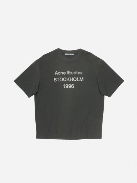 Logo t-shirt - Relaxed fit - Faded black