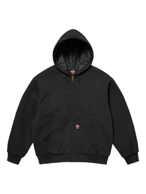 x Dickies® quilted zip-up hoodie