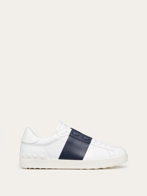 CALFSKIN OPEN SNEAKER