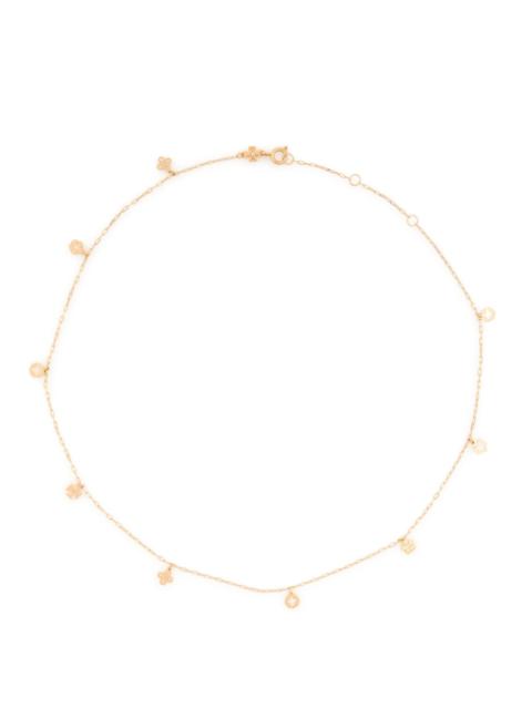 Tory Burch Forget Me Not 18kt Gold-plated Necklace
