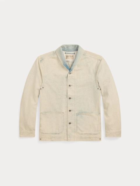 Washed Indigo Selvedge Denim Overshirt