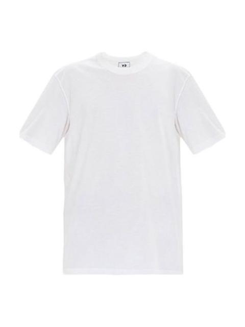Men's Y-3 Casual Round Neck Short Sleeve White FN3349