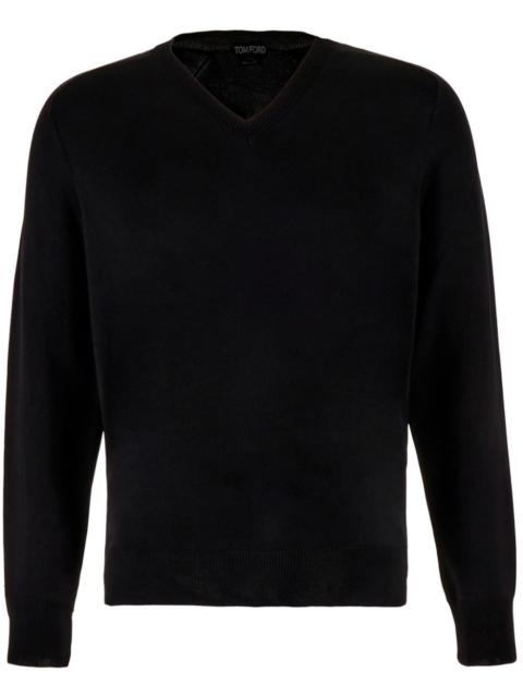 V-neck jumper