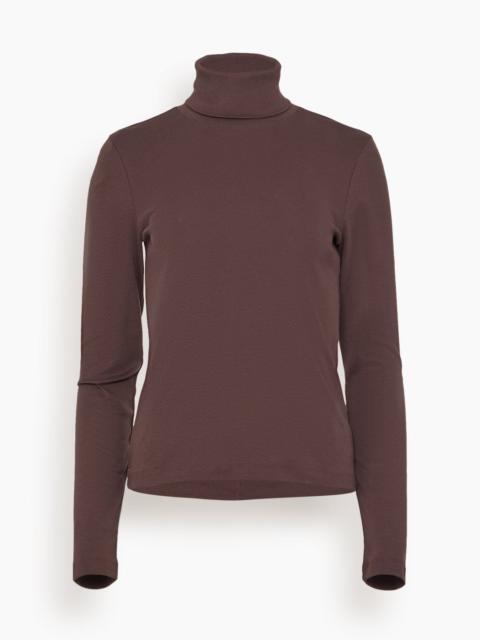 Dinah Turtleneck in Choco Plum