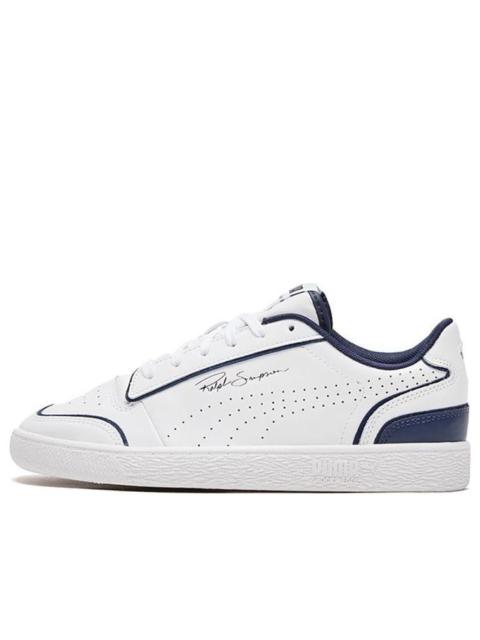 PUMA Ralph Sampson Low Perforated Outline 'White Peacoat' 374070-03